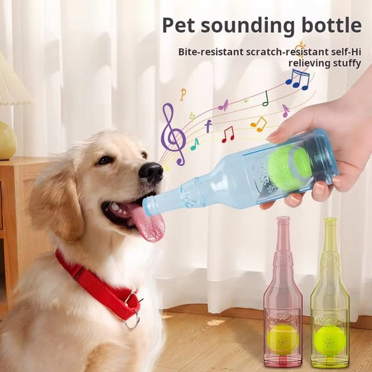 BottleBounce – Interactive Dog Chew Ball Toy