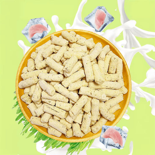 PurrBite – Chicken Cat Grass Milk Sticks