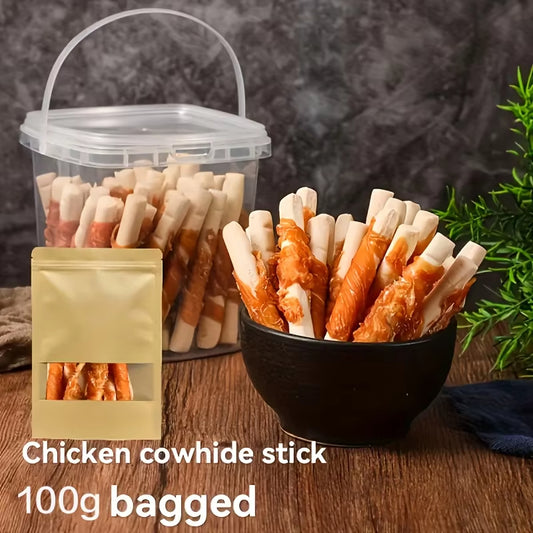 ChewWrap – Chicken Wrapped Rawhide Sticks
