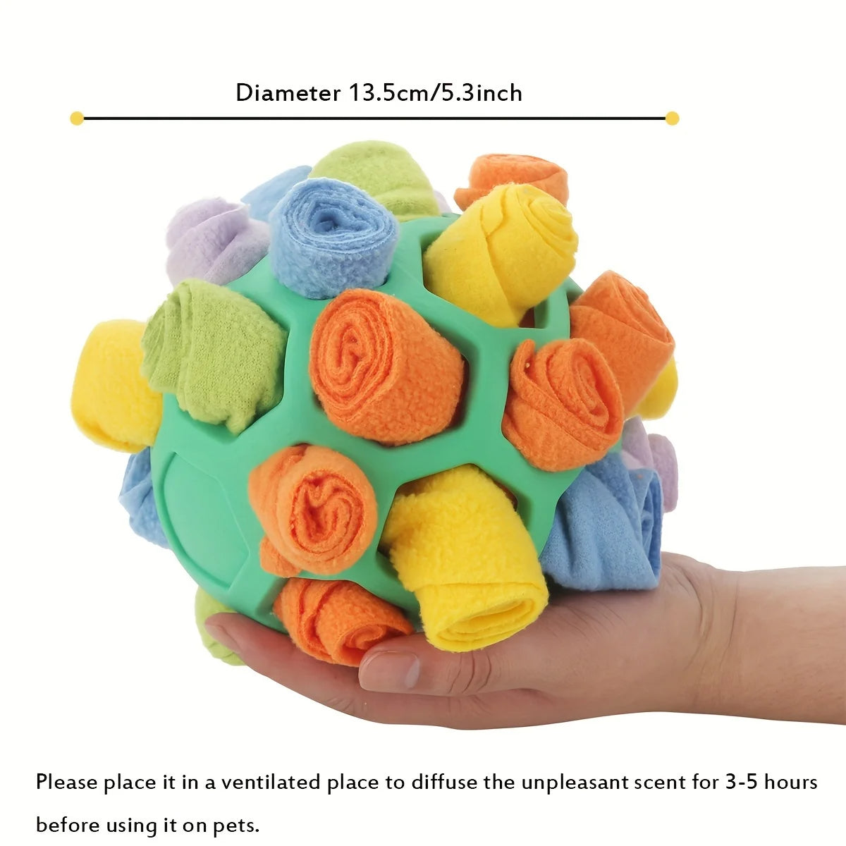 SniffPlay – Interactive Dog Sniffing Ball