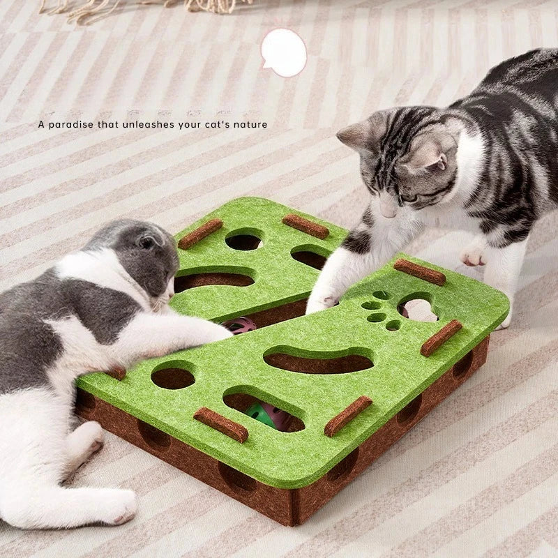 ClawHaven – Cat Scratching Post & Play Tower