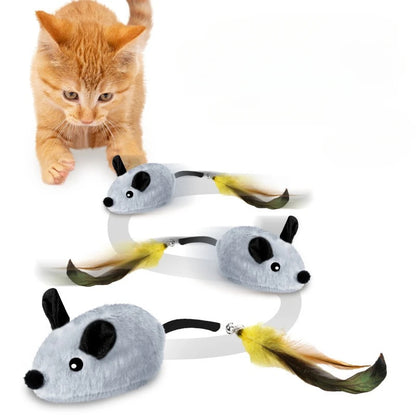 PawChase – Interactive Moving Mouse Cat Toy