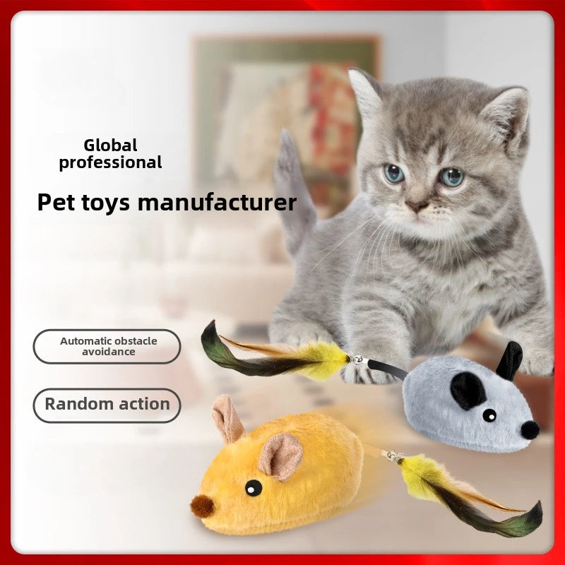 PawChase – Interactive Moving Mouse Cat Toy