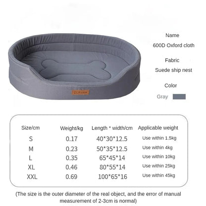 CozyPaws – Fluffy Pet Sofa Bed