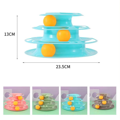 WhiskerPlay – Interactive Tower Cat Toy