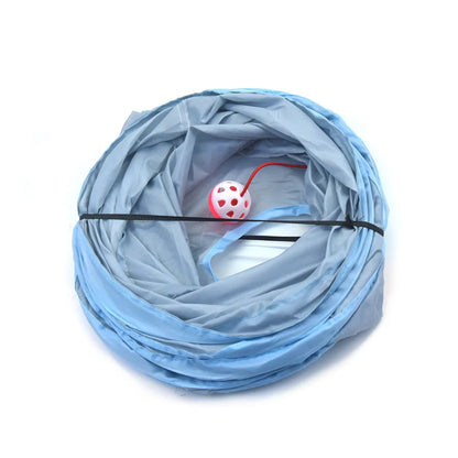 PurrWay – 3-Way Foldable Cat Tunnel Toy