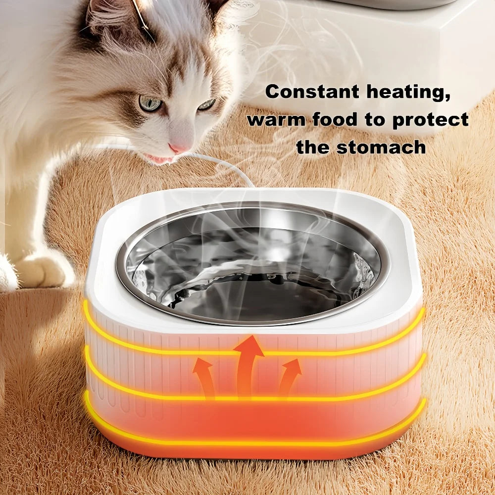 ThermaPaw – Constant Temperature Pet Water Heater Bowl