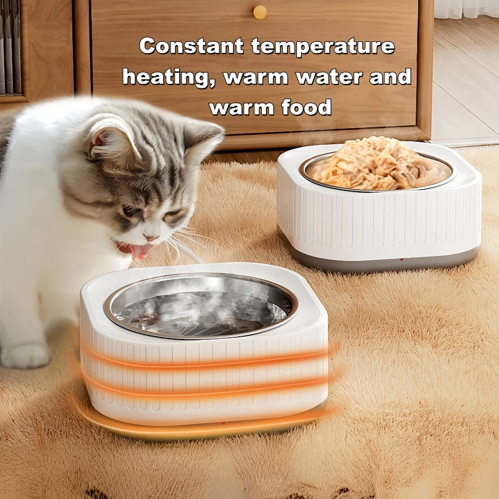 ThermaPaw – Constant Temperature Pet Water Heater Bowl