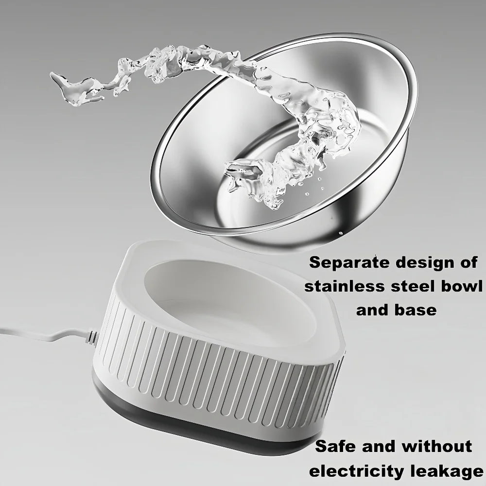 ThermaPaw – Constant Temperature Pet Water Heater Bowl