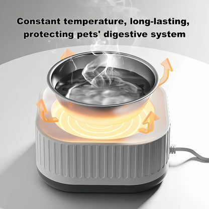 ThermaPaw – Constant Temperature Pet Water Heater Bowl