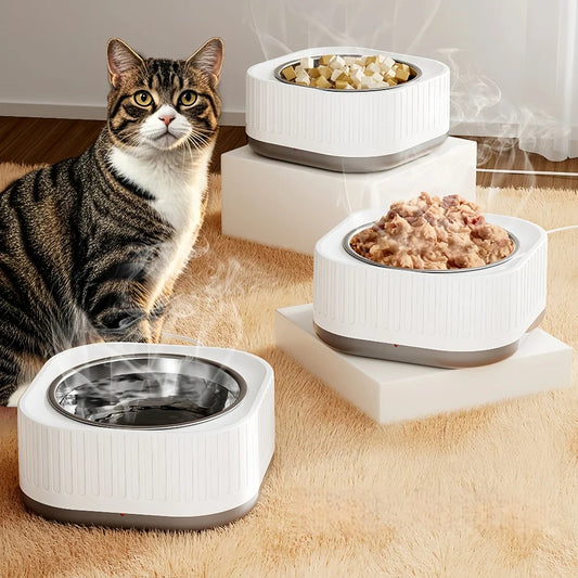 ThermaPaw – Constant Temperature Pet Water Heater Bowl