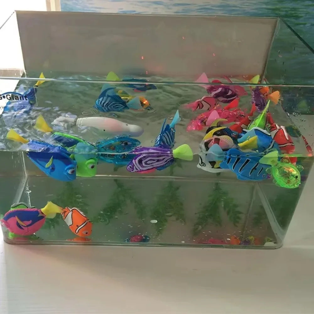 AquaPounce – LED Robot Fish Toy Kit