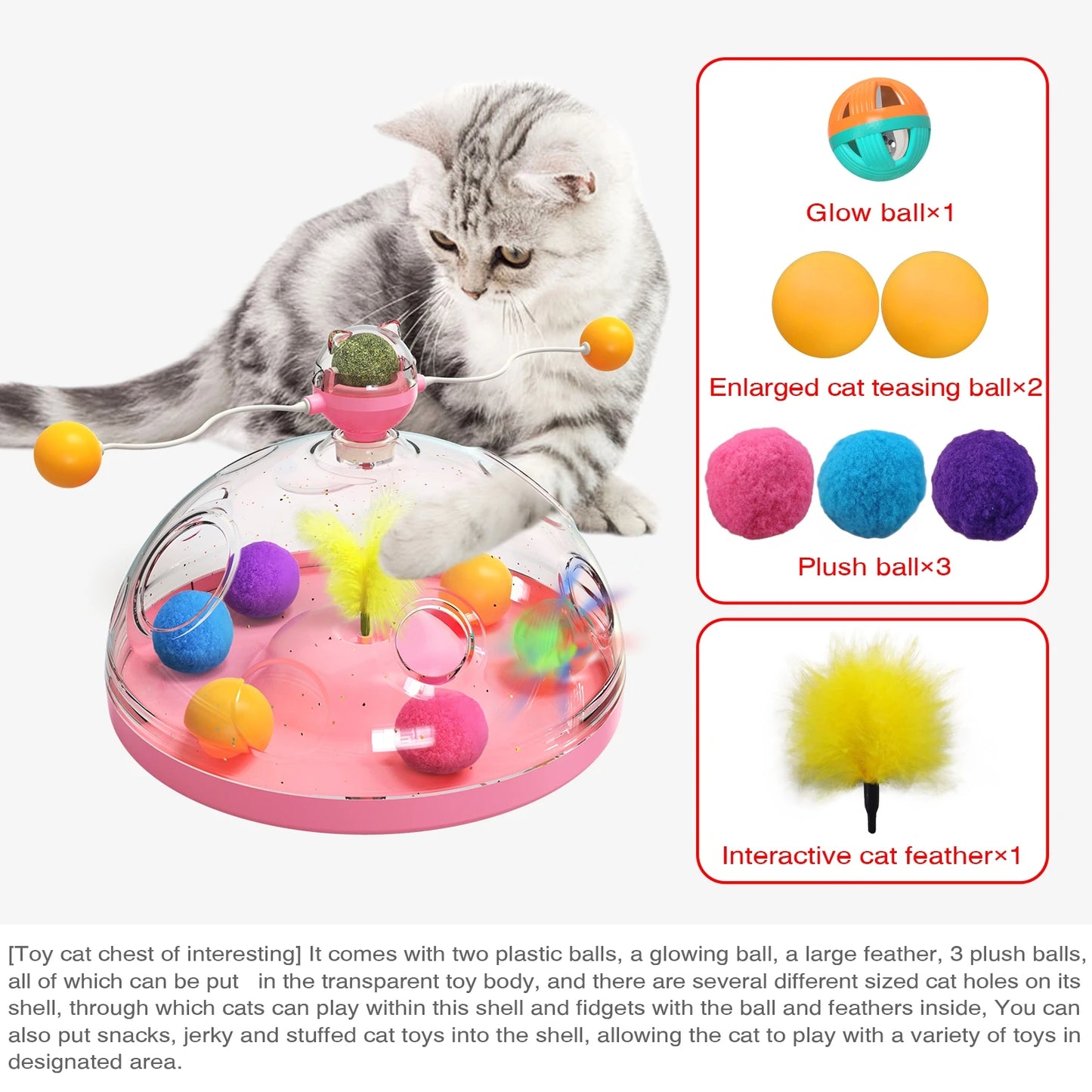 Puzzora – Interactive Cat Puzzle Toy