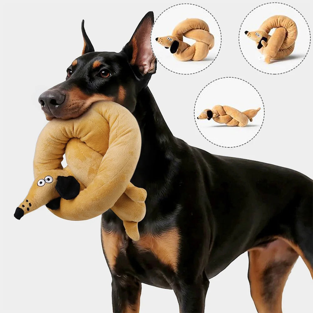 Sausora – 100CM Squeaky Dog Toy