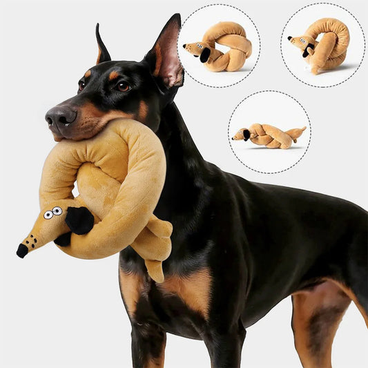Sausora – 100CM Squeaky Dog Toy