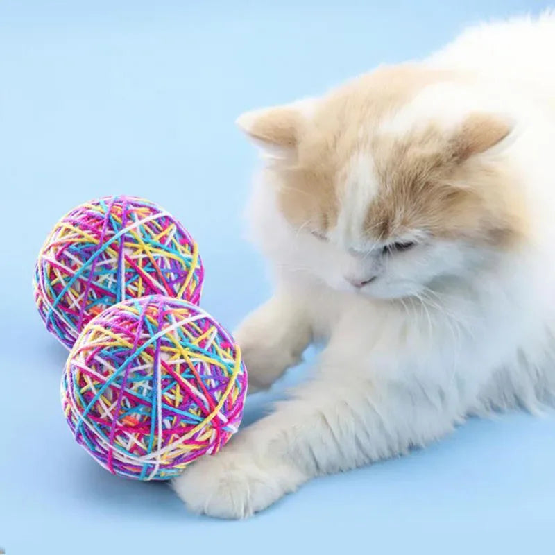 Bellora – Colorful Wool Pet Ball Toy