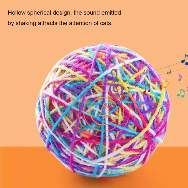 Bellora – Colorful Wool Pet Ball Toy