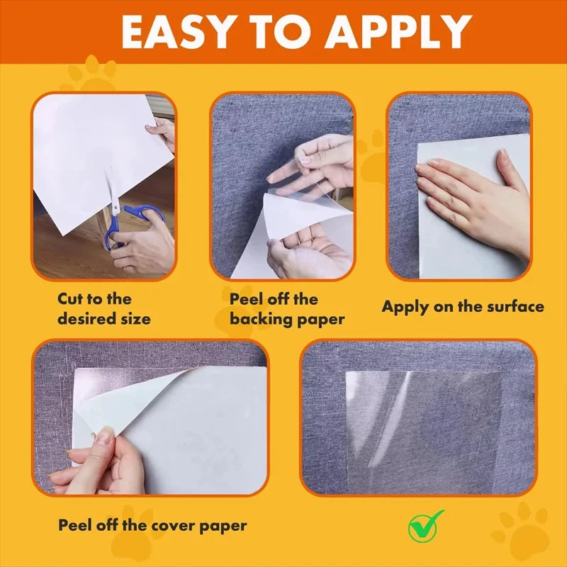 FurGuard – Transparent Cat Scratch Deterrent Tape