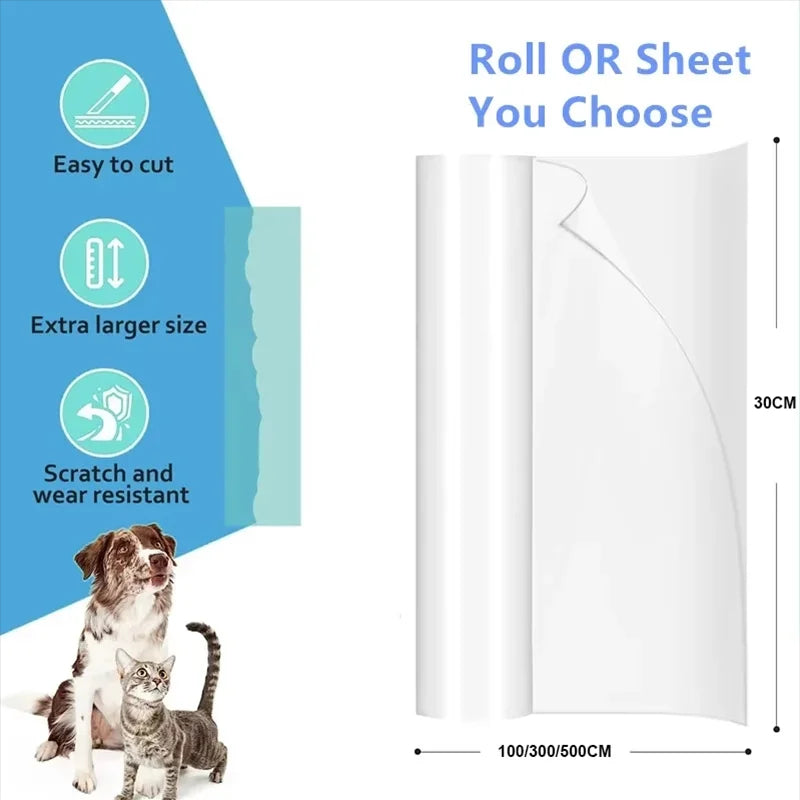 FurGuard – Transparent Cat Scratch Deterrent Tape