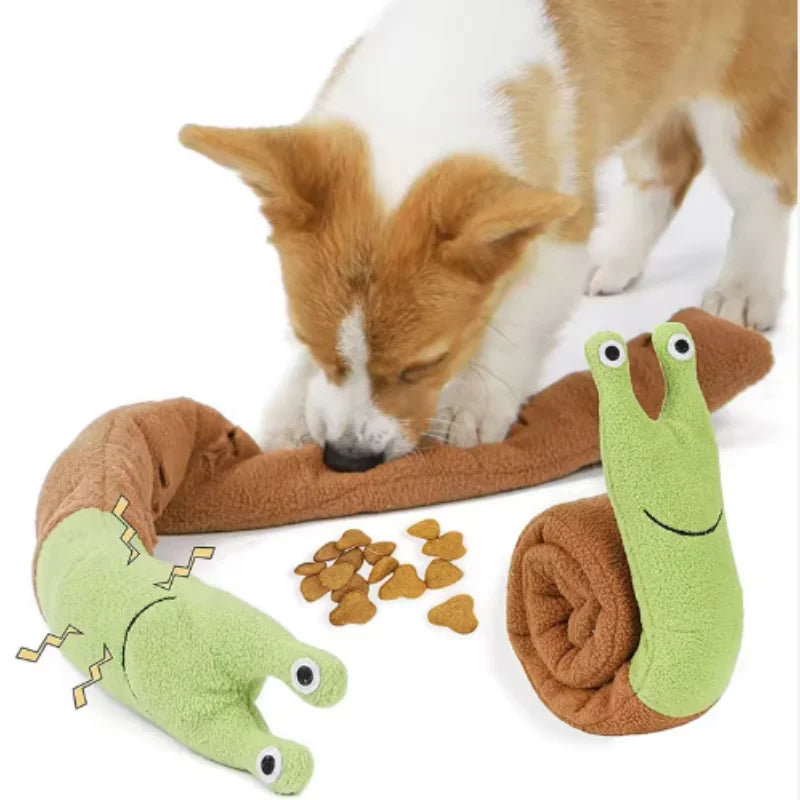 Snailix – Snail-Shaped Interactive Pet Sniffing Toy