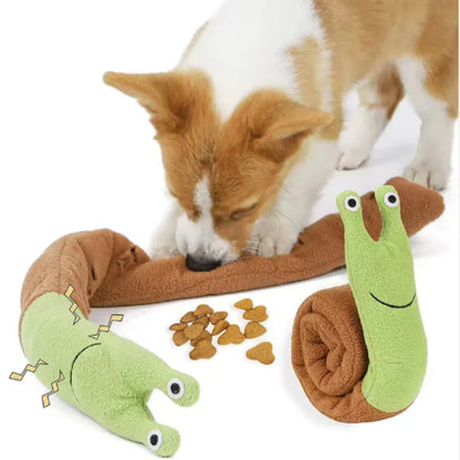 Snailix – Snail-Shaped Interactive Pet Sniffing Toy