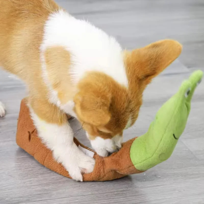 Snailix – Snail-Shaped Interactive Pet Sniffing Toy