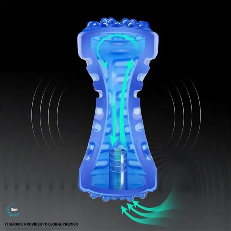 Biterra – Sturdy Rubber Dog Bone Chew Toy