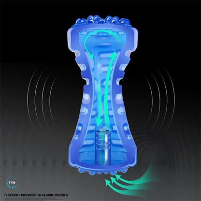 Biterra – Sturdy Rubber Dog Bone Chew Toy