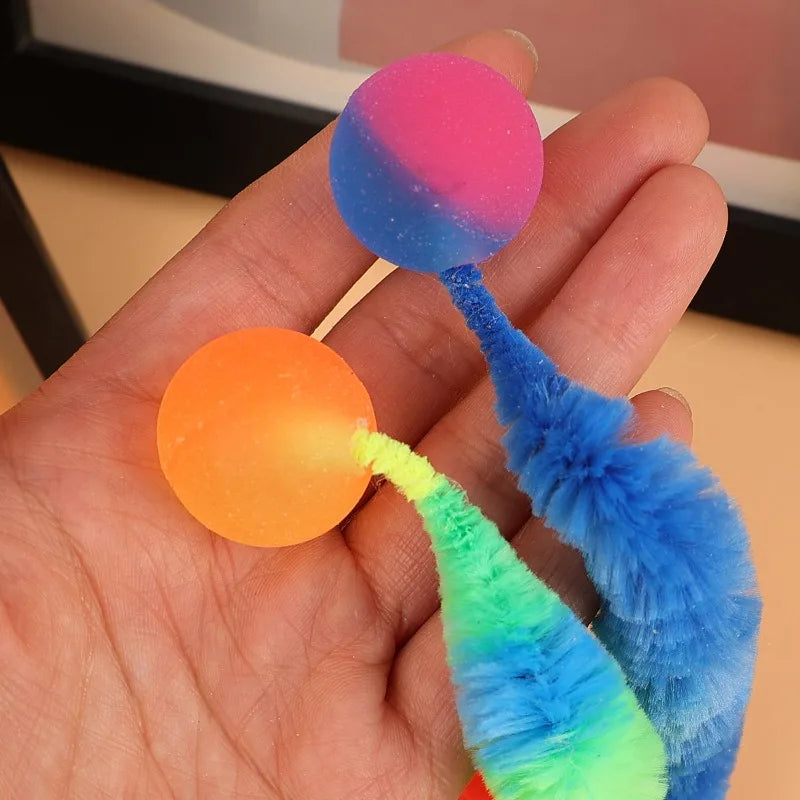 FurBounce – Interactive Cat Jumping Ball Toy