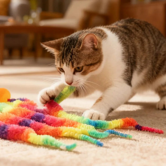 FurBounce – Interactive Cat Jumping Ball Toy