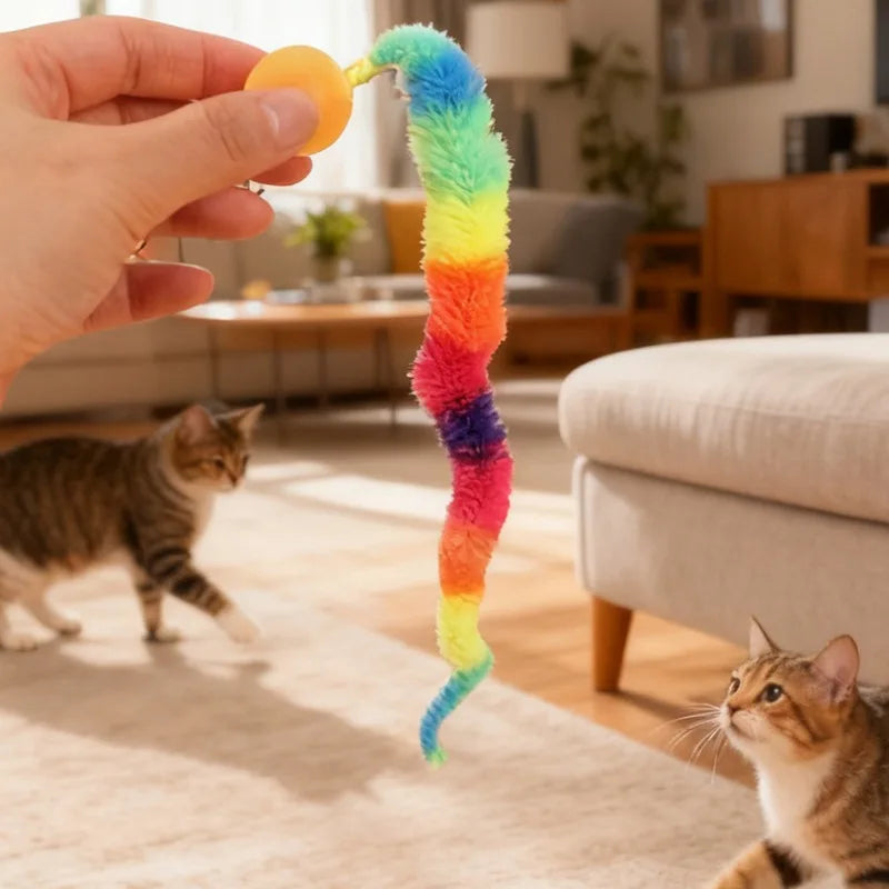FurBounce – Interactive Cat Jumping Ball Toy