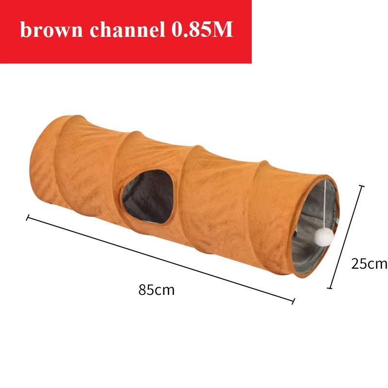 PawTunnel – Foldable Indoor Pet Play Tunnel