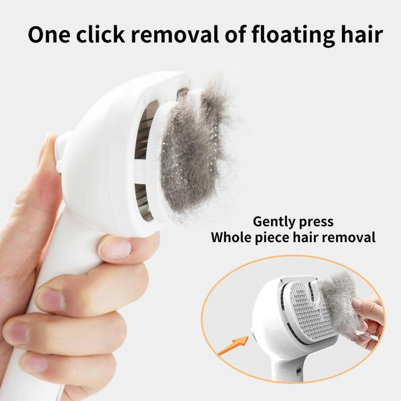 FurGlow – Pet Grooming Steam Massage Brush